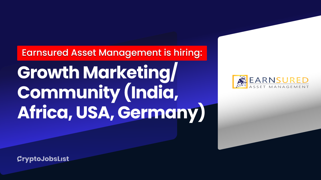 Growth Marketing/ Community (India, Africa, USA, Germany) Earnsured Asset Management 2